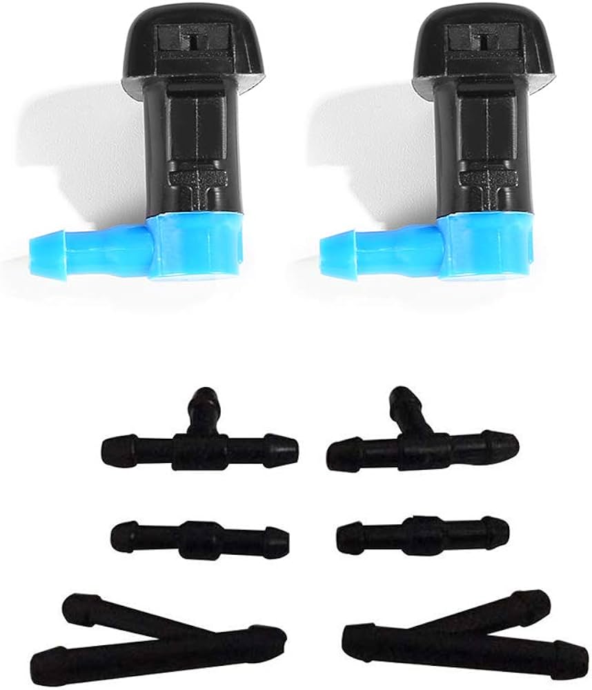 Amazon.com: ZHParty Front Windshield Washer Hood Nozzle Sprayer
